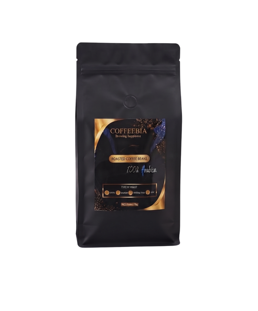 Coffeebia Roasted Coffee beans - 100% Arabica (1kg)