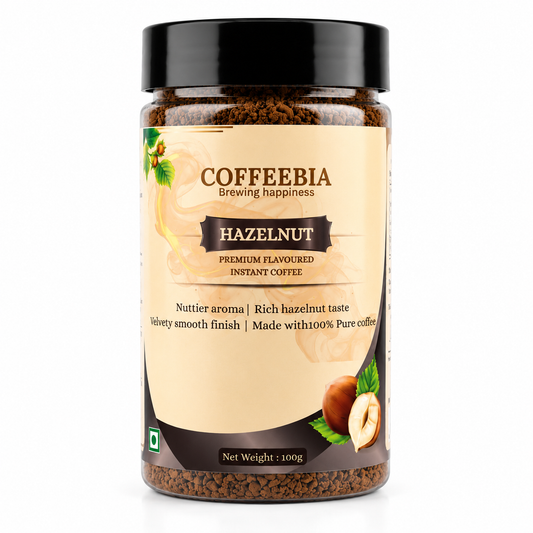 Coffeebia Hazelnut Flavoure Instat coffee (100g)