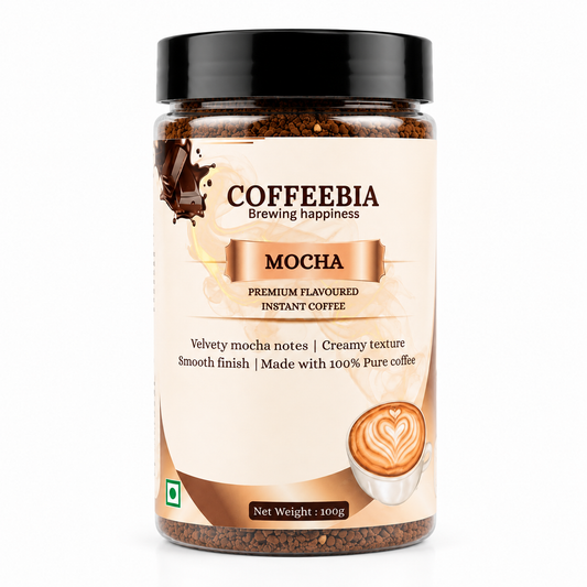 Coffeebia Mocha Flavour Instant Coffee (100g)