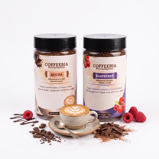 Coffeebia Mocha | Raspberry Combo