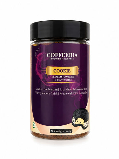 Coffeebia Cookie Flavour Instant Coffee (100g)