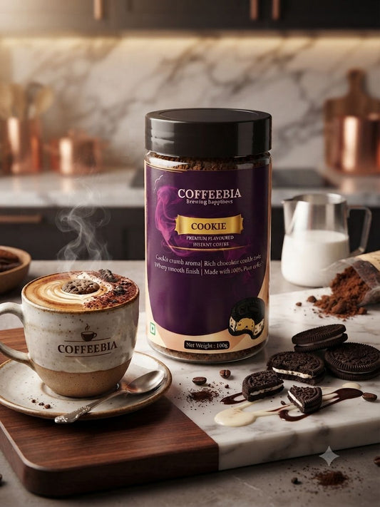 Coffeebia Cookie Flavour Instant Coffee (100g)