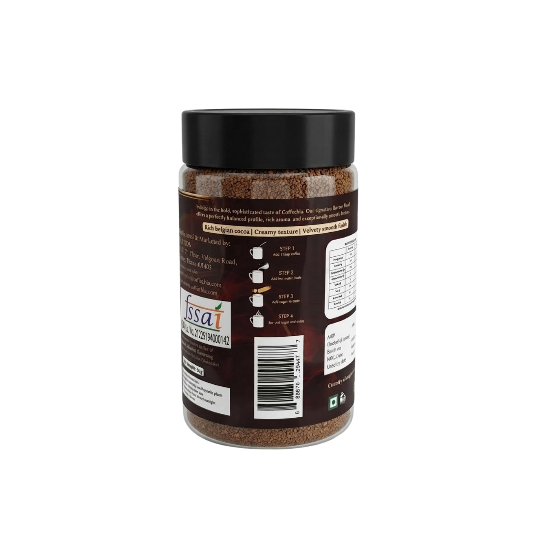 Coffeebia Belgian Chocolate Flavour (50g)