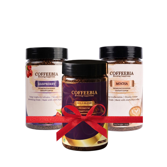 Coffeebia Combo (Gold/Raspberry/Mocha 100g each)