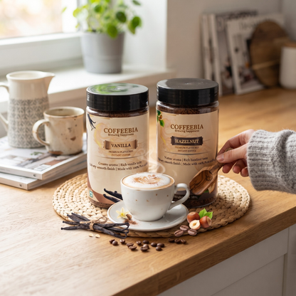 Coffeebia Vanilla | Hazelnut combo (100g each)