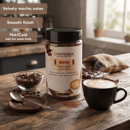 Coffeebia Mocha Flavour Instant Coffee (100g)